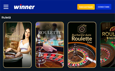 Ruletă la Winner Casino Casino Mobil