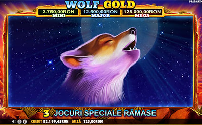 Wolf Gold slot bonus joc