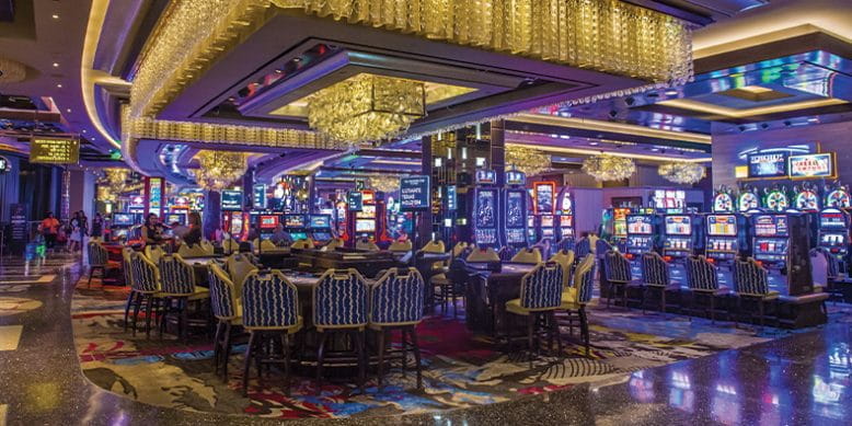 Interiorul unui casino de lux