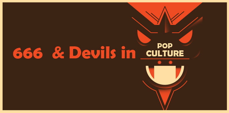 666 și Diavolul în cultura pop