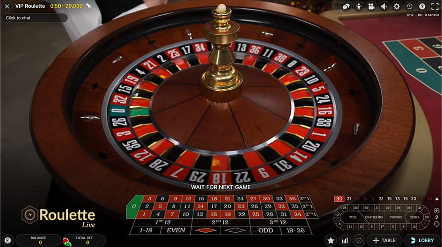 Ruleta Live VIP