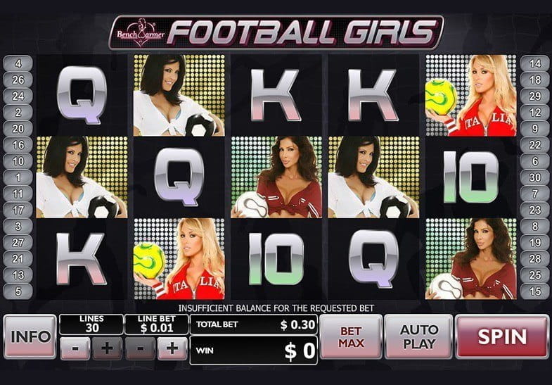 Bench Warmer Football Girls slot online