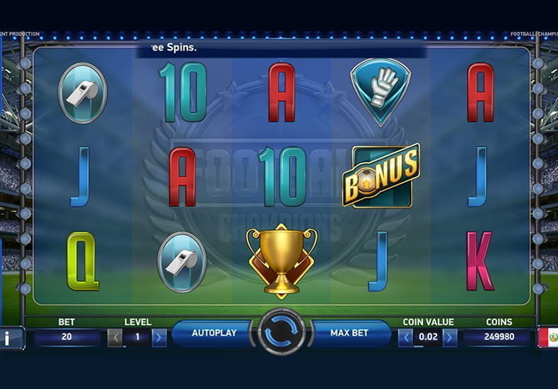 Football Champions Cup slot online