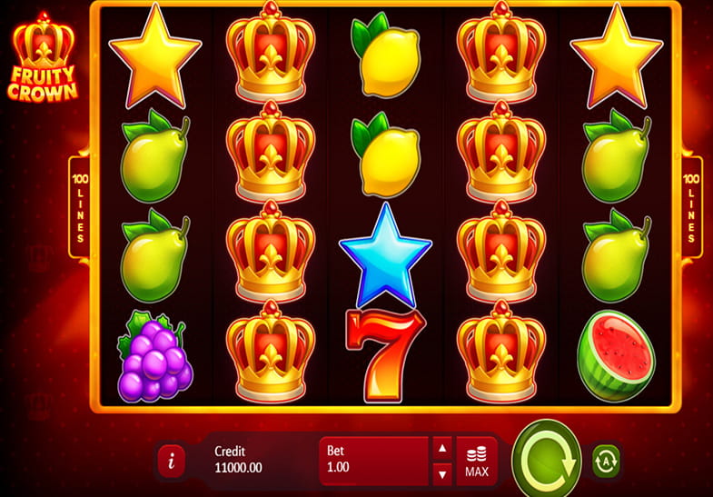 Fruity Crown slot cu limită mare