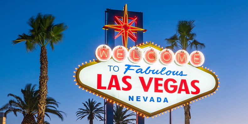 Marele Vegas Road Sign Tattoo Model