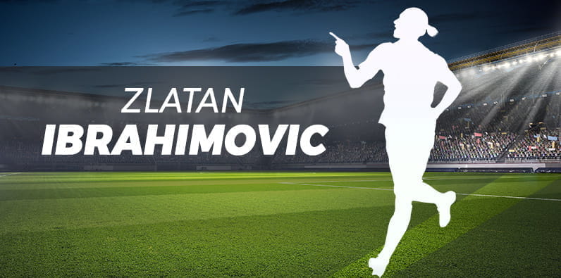 Zlatan Ibrahimovic sărbătorește după ce a marcat un gol