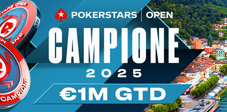 Logo-ul oficial al turneului de poker PokerStars Open Campione