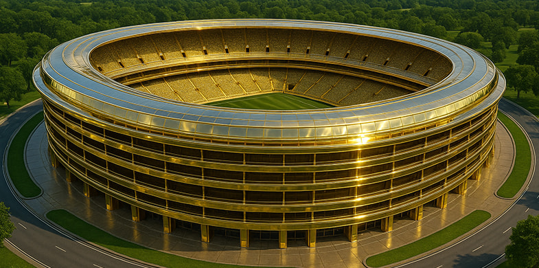 Un stadion foarte luxos