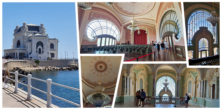 Restaurările și noile amenajări din sălile Cazinoului din Constanța