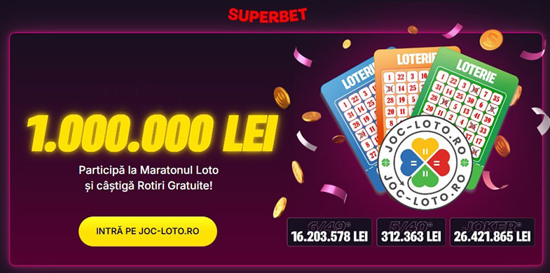 Promovarea parteneriatului Superbet – Loteria Română