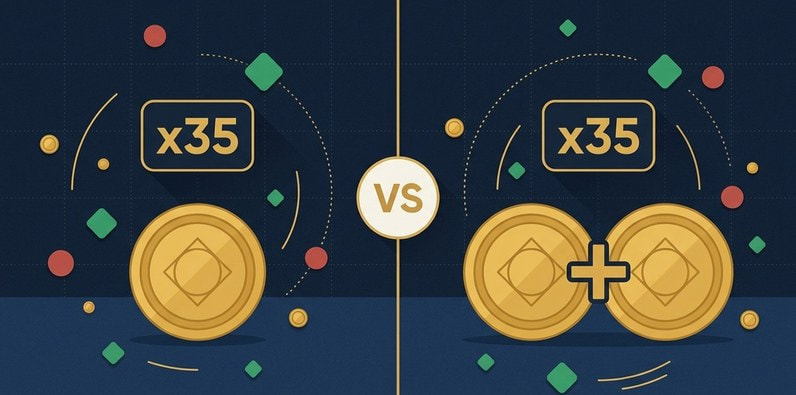 Rulaj bonus vs bonus+depunere